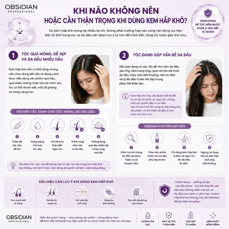 Có nên dùng kem hấp khô không (3)