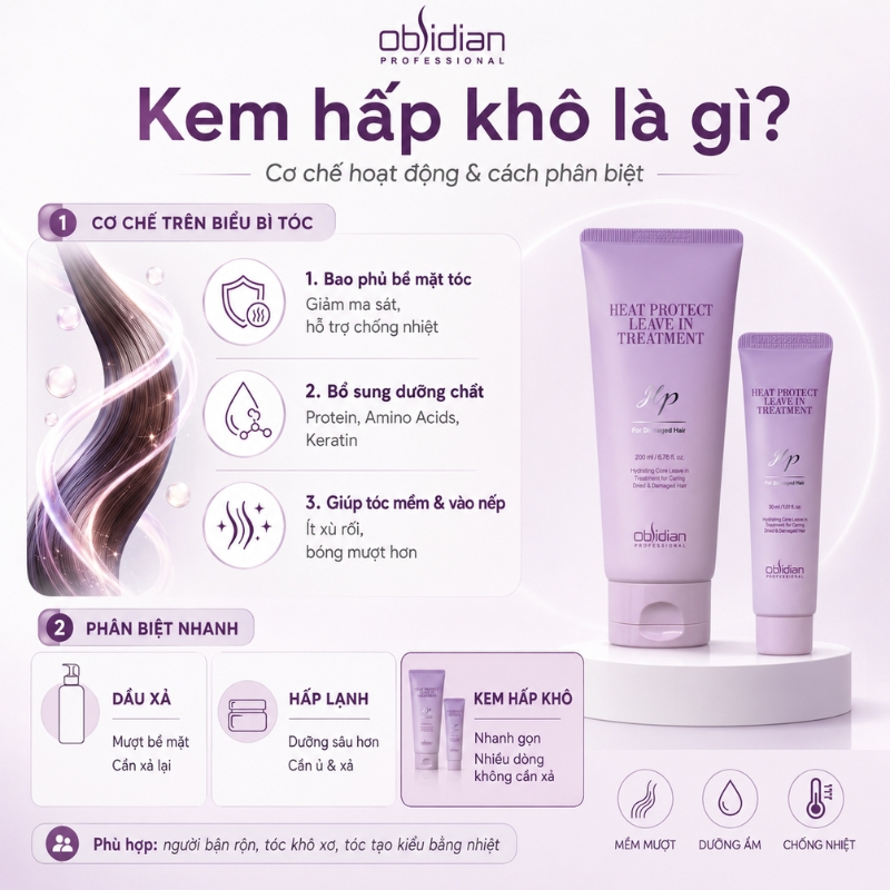 Kem hấp khô là gì