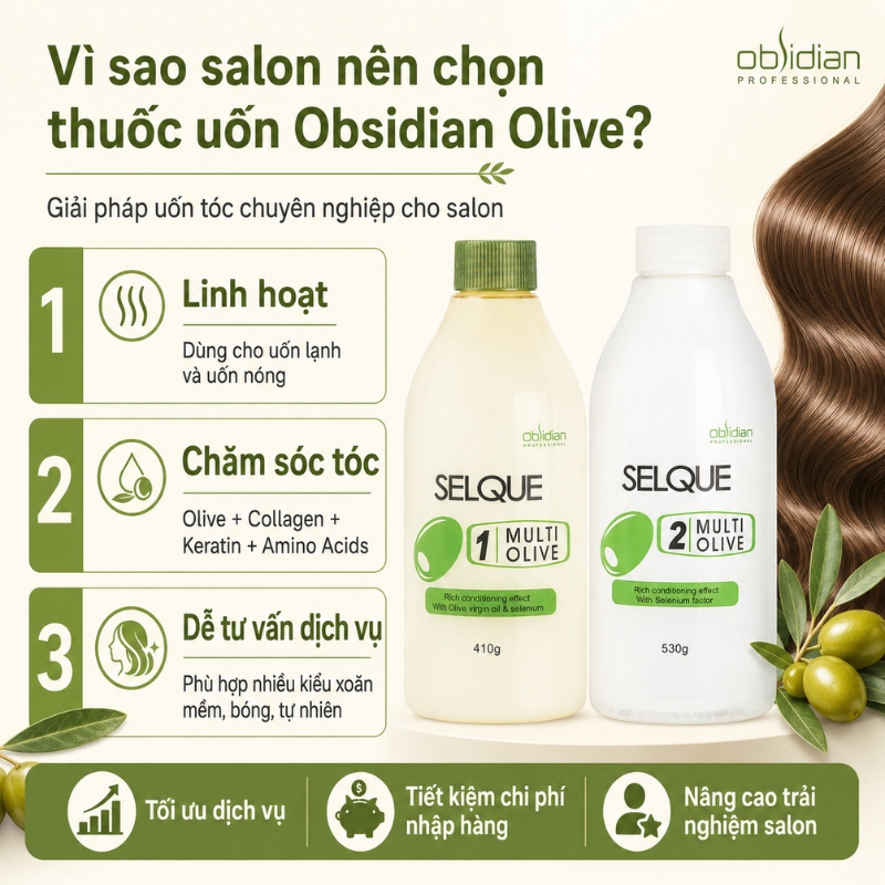 Thuốc uốn Obsidian Olive (3)