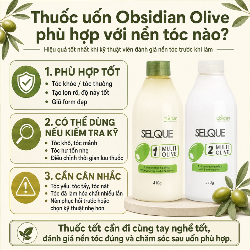 Thuốc uốn Obsidian Olive (4)