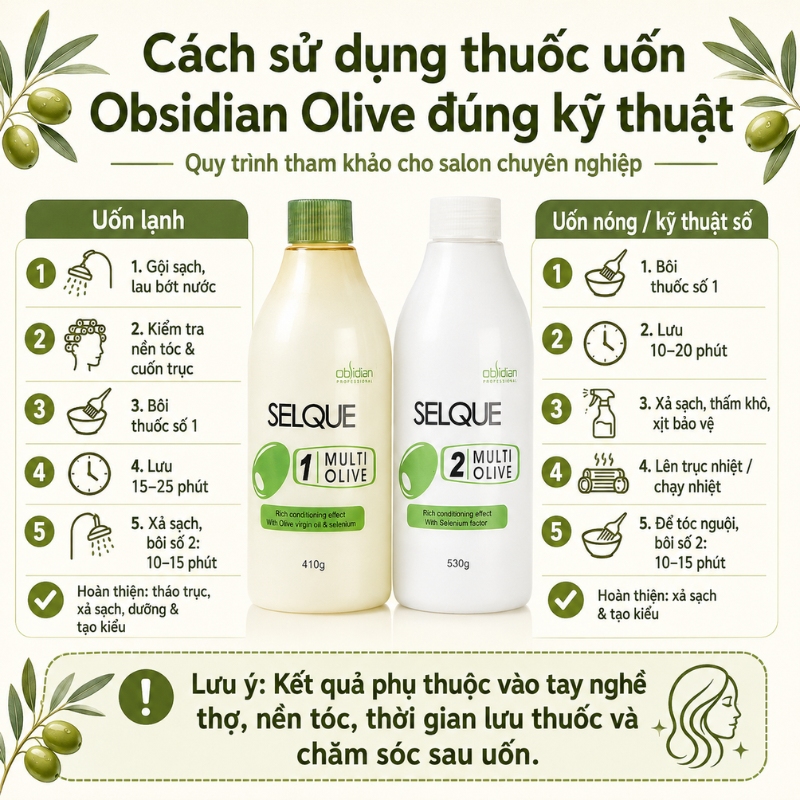 Thuốc uốn Obsidian Olive (5)