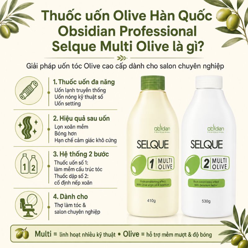 Thuốc uốn Olive Hàn Quốc (2)