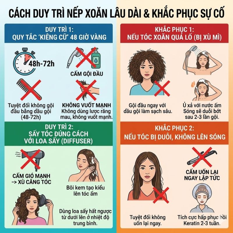 cách uốn tóc lạnh tại nhà (6)