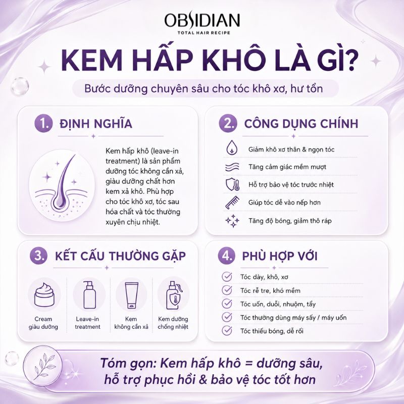 kem hấp khô là gì