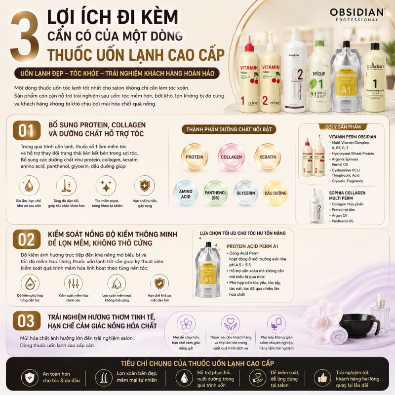 3 lợi ích đi kèm để đánh giá thuốc uốn tóc lạnh tốt nhất với tóc 